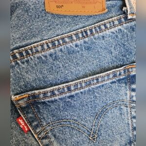 Levi's Blue Straight Leg Jeans